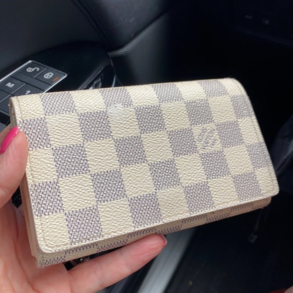 Louis Vuitton Damier Azur Portefeuille Tresor